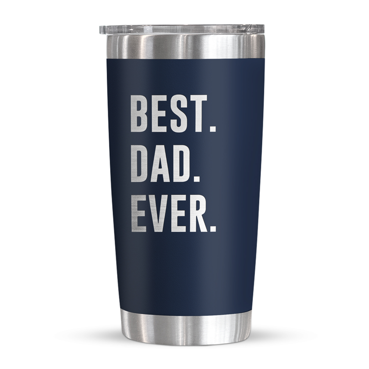 Father's Day Gift Ideas for Dad From Daughter, Son, Wife, Birthday, Christmas, Father's Day Gifts For Dad, Grandpa, Papa, New Dad Gifts For Men | 20oz Stainless Steel Tumbler with Lid Double Wall Travel Mug