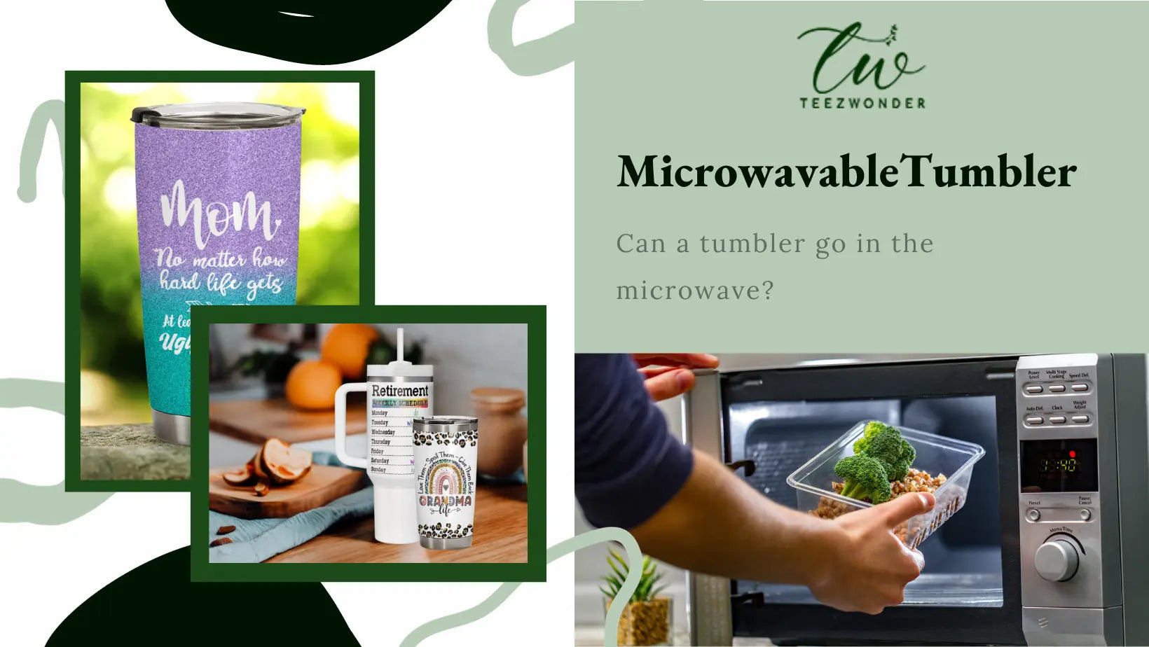 Microwavable tumbler: Can a tumbler go in the microwave?