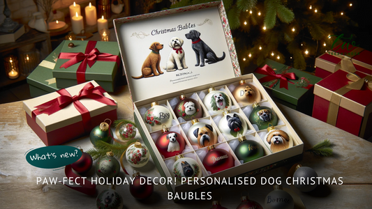 Paw-fect Holiday Decor! Personalised Dog Christmas Baubles