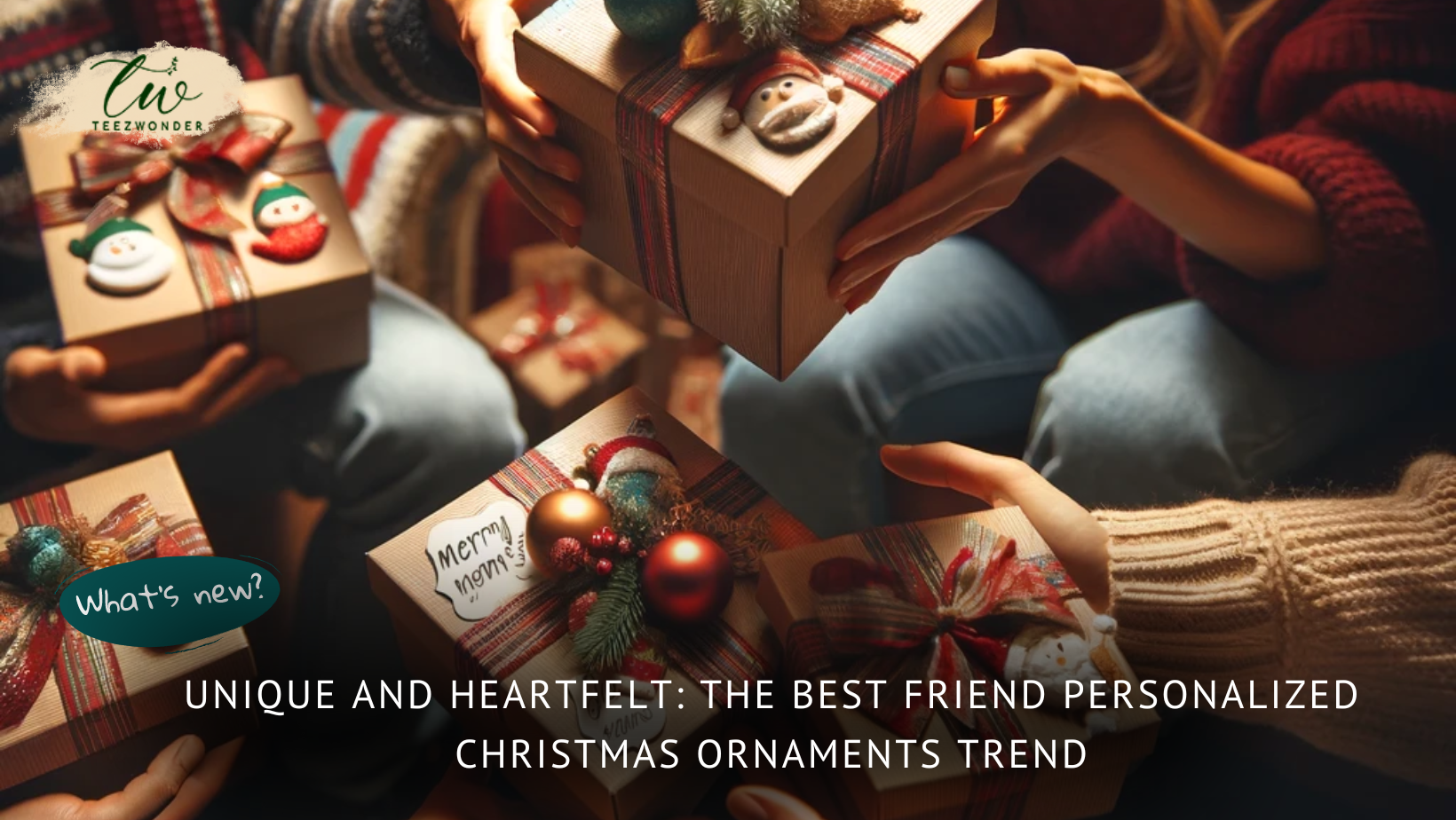 Unique and Heartfelt: The Best Friend Personalized Christmas Ornaments Trend