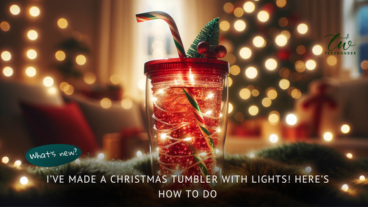 I’ve Made A Christmas Tumbler With Lights! Here’s How To Do