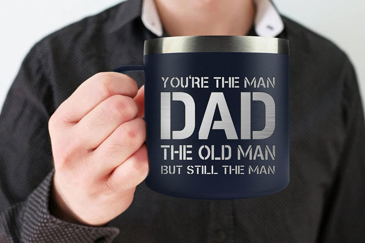 Father's Day Gifts For Dad From Daughter, Son, Cool Birthday Gifts For Men, Funny Dad Coffee Mug, Dad, Papa Gifts, Dad Gift From Daughter, Son, Presents For Dad, New Dad Gifts For Men, 14oz Coffee Mug
