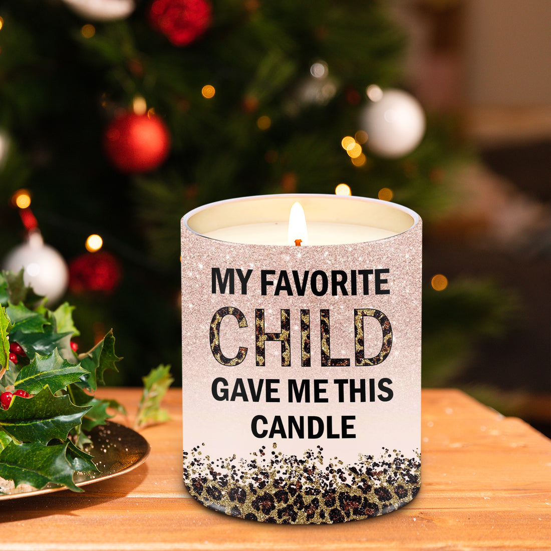 Christmas Candles,Funny Gifts for Christmas,Christmas Decor,Vanilla Scented  Candles (Christmas)