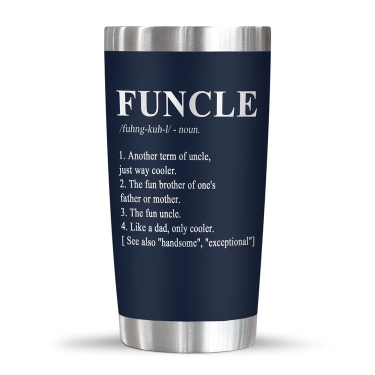 Uncle Gifts From Niece, Nephew, Gifts For Brother, Christmas, Father's Day Gifts For Uncle, Uncle Tumbler Gift Ideas, Funny Uncle Birthday Gifts, Presents For Uncle, 20 Oz Stainless Steel Tumbler