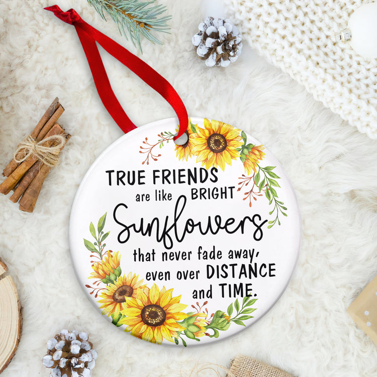 Gifts For Best Friends, Friends Ceramic Ornament