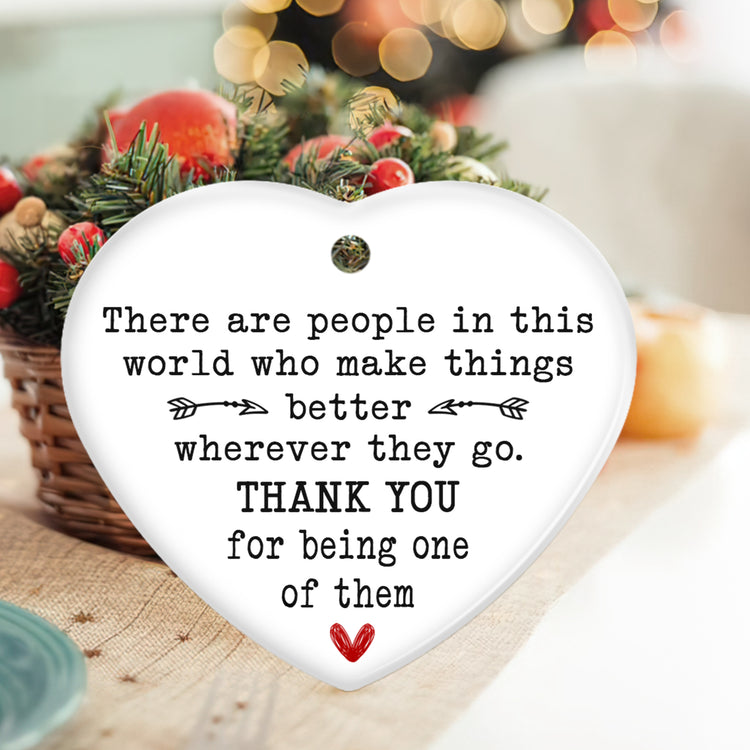 Thank You Gifts for Women, Friends - Friend Gifts for Women, Christmas, Appreciation Gifts for Coworker, Boss, Daughter, Son, Family - Teacher Gifts Ideas - Christmas Decorations Ornament