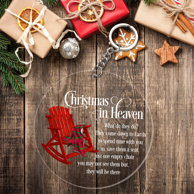Christmas In Heaven Acrylic Ornament