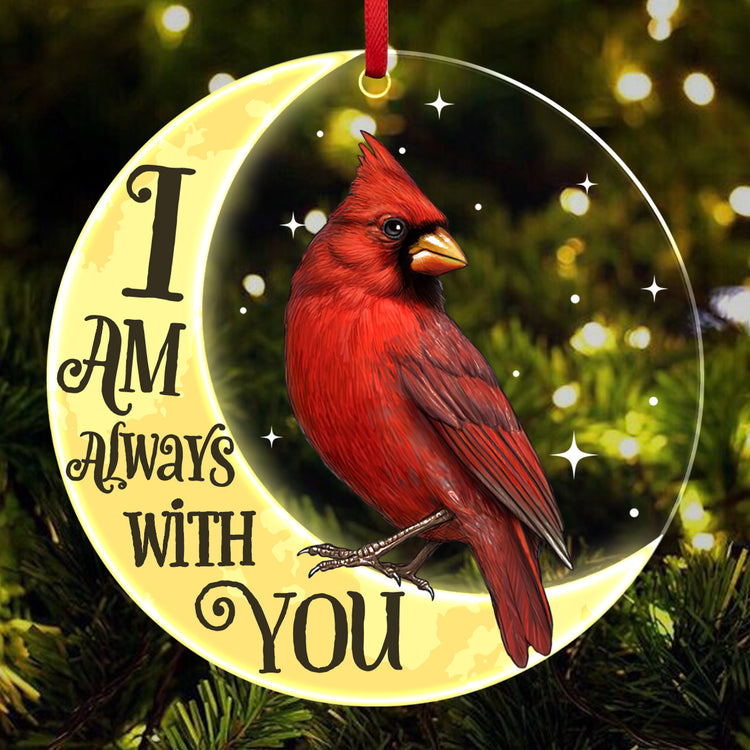 Sympathy Memorial Gifts, Christmas Ornaments - Sympathy Gifts for Loss of Loved One, Dad, Mom, Son - Bereavement, Remembrance Gifts Ideas - Christmas Tree Decoration Acrylic Ornament