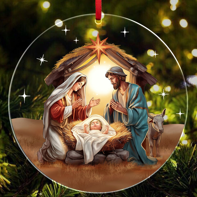 Christmas Christian Acrylic Ornament
