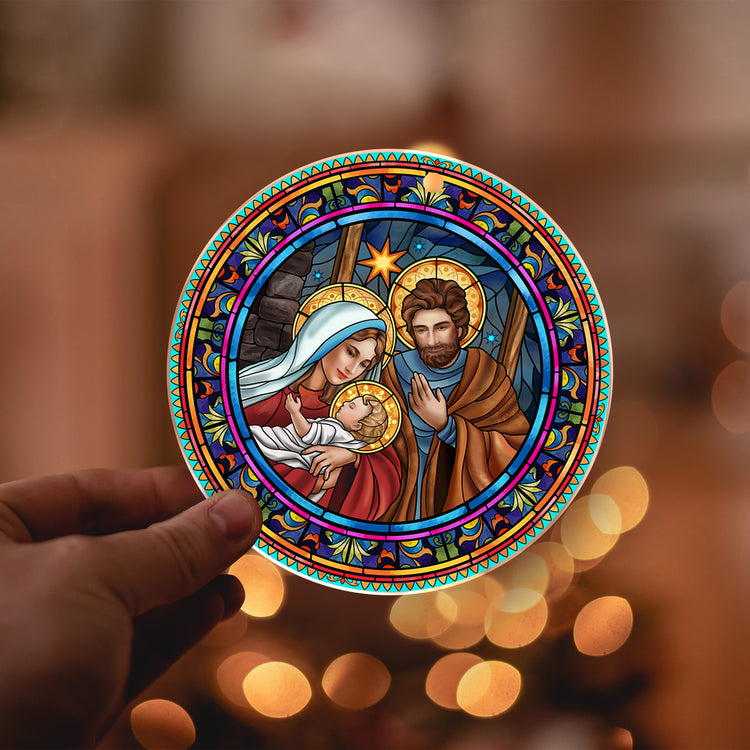 Jesus Christmas Acrylic Ornament