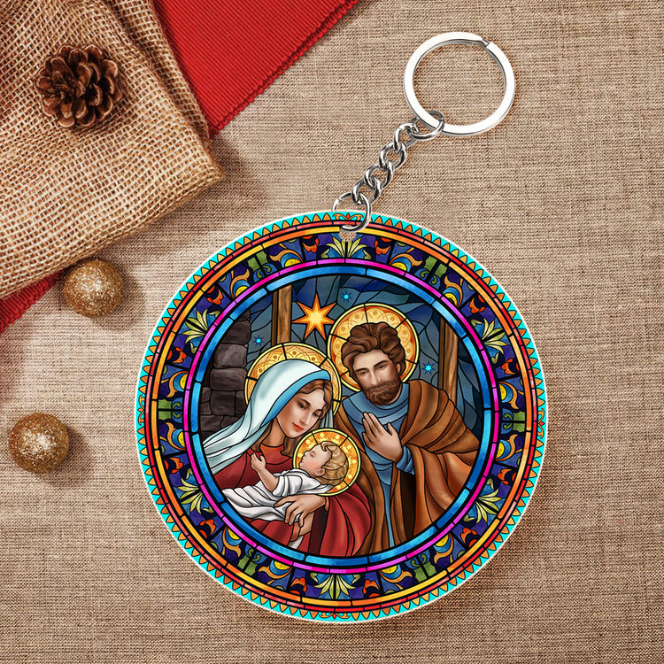 Jesus Christmas Acrylic Ornament