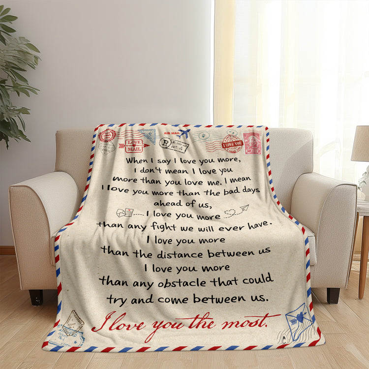 Anniversary Couple Gifts For Him, Her - Birthday, Christmas, Valentine Gifts For Women, Men, Husband, Wife, Anniversary Wedding Gift, Long Distance Gift For Couple - Fleece Throw Blankets