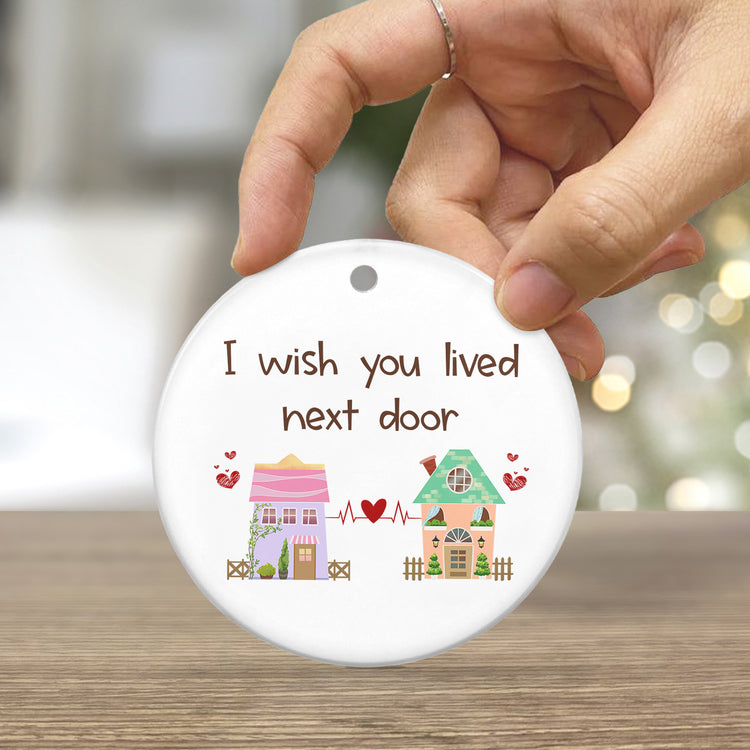 Friends Gifts for Women, Christmas Ornament - Friends Christmas, Birthday Gifts for Friends, Bestie, BFF, Friend Gifts for Women Friendship - Christmas Tree Decoration Ceramic Ornament