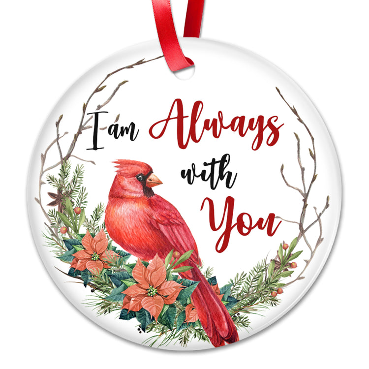 2023 Christmas Ornament, Gifts for Sympathy - Memorial Gifts for The Loss of A Loved One - Christmas Tree Decoration Indoor, Outdoor Yard, Ceramic Ornament