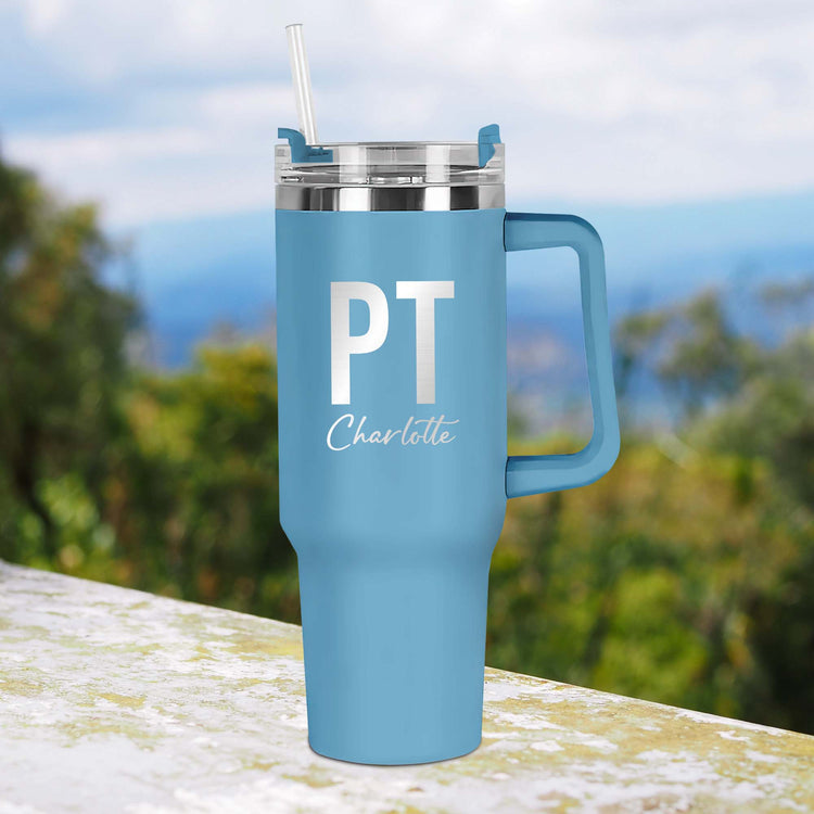 Personalized Physical Therapy, Physical Therapist PT 40oz Tumbler Laser Engraved