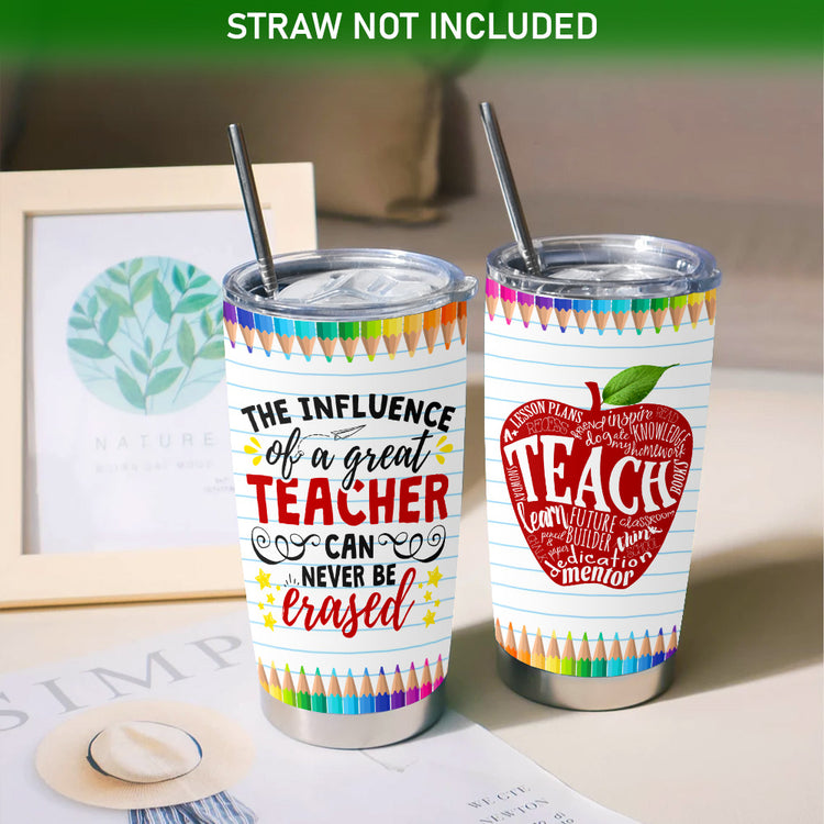 Jekeno Gifts For Teacher Coffee Mug, Appreciation Gift Tumbler Cup For Women  Teachers Day Christmas Valentines Birthday, 20oz Stainless Steel Travel Mugs  For Best Retirement Ideas Valentine'S Day Gift For Wife Mom
