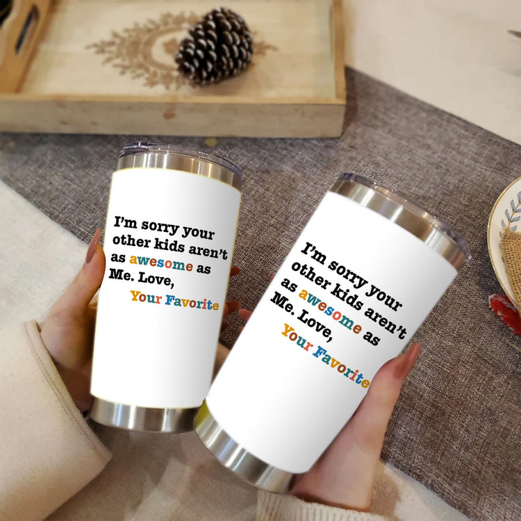Gift For Mom, Grandma, Funny Gifts For Dad, Birthday Gifts For Women, Presents For Mom, Mother In Law, Dad Birthday Gift, New Mom, Pregnant Mom Gifts For Women, 20 Oz Stainless Steel Tumbler