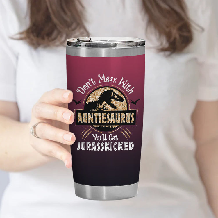 Funny Gifts For Aunt, Christmas, Birthday, Thanksgiving, Mothers Day Gifts For Sister, Aunt Gifts For Women, Auntie Gifts From Niece And Nephew, Aunt To Be, New Aunt Gift, 20oz Stainless Steel Tumbler
