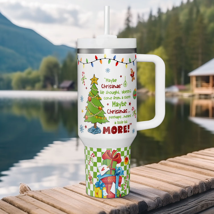 Christmas Movie Tumbler, My Day I'm Booked Merry Christmas Winter Tumbler 40oz Tumbler 5D Printed MLN1901LTH